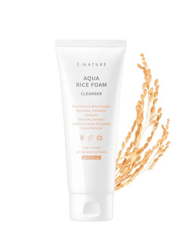 S.Nature Aqua Rice Foam Cleanser