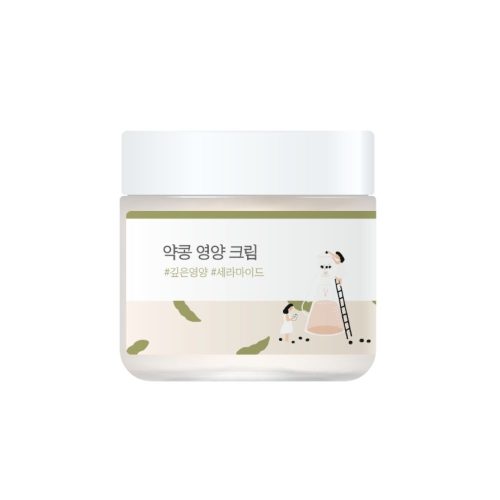 ROUND LAB Soy Bean Nourishing Cream - tápláló, hidratáló arckrém érett bőrre 80ml