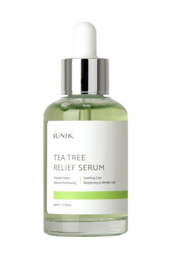 iUNIK Tea Tree Relief Serum - Nyugtató Szérum teafa vízzel  50ml