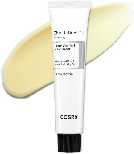 Cosrx The Retinol 0.1 Cream Vitamin E+  -  Bőrkisímító arckrém retinollal  20ml