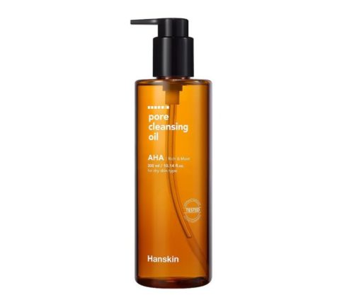 Hanskin Pore Cleasing ÍOil - Pórustisztító arclemosó olaj AHA-val 300ml