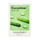 Missha - Airy Fit Sheet Cucumber - Arcmaszk - Uborka 19g