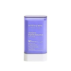   MARY&MAY Vegan Peptide Bakuchiol Sun Stick SPF50+ - peptides anti-aging fényvédő stift 18g