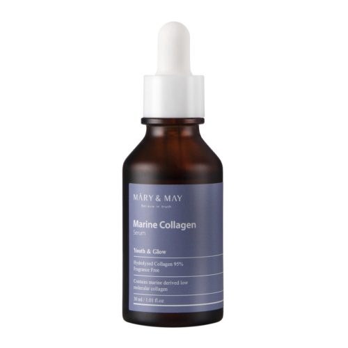 MARY&MAY Marine Collagen Serum Youth Glow - feszesítő , ragyogásfokozó kollagénes szérum  30ml