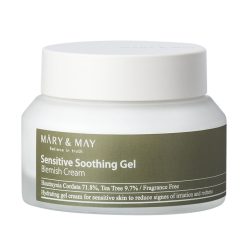  MARY&MAY Sensitive Soothing Gel Blemish Cream - bőrnyugtató, hidratáló arckrém 70g