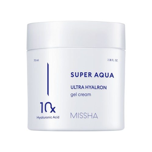 MISSHA Super Aqua Ultra Hyalron Gel Cream - Intenzíven hidratáló gélkrém 70ml
