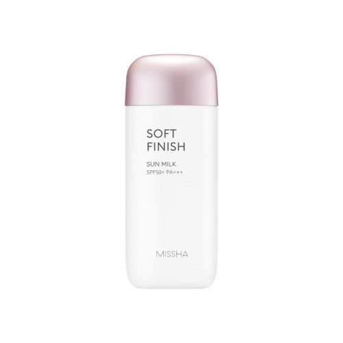 MISSHA All Around Safe Block Soft Finish Sunmilk 50+  - Egységesítő fényvédő tej arcra 70ml
