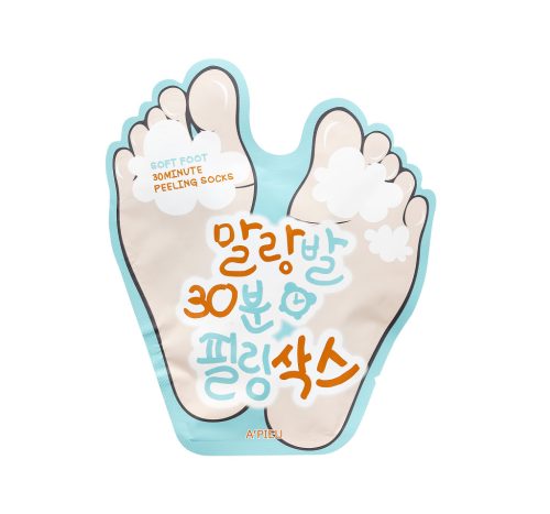 A'PIEU Soft Foot Peeling Socks - bőrhámlasztó zokni 1db
