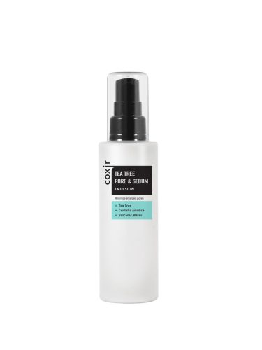 COXIR Tea Tree Pore & Sebum Emulsion - Pórusösszehúzó emulzió 100ml
