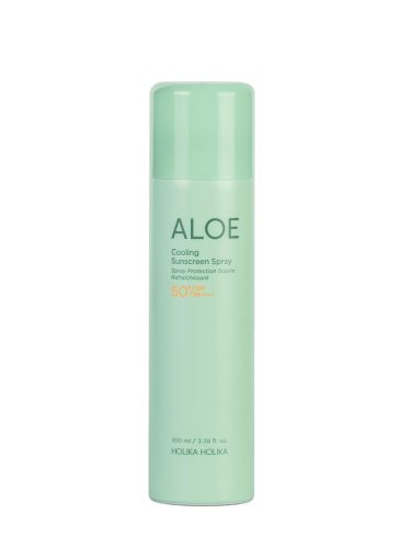 HOLIKA HOLIKA Aloe Cooling Sunscreen Spray 50SPF PA++++ - frissítő fényvédő arcra 100ml