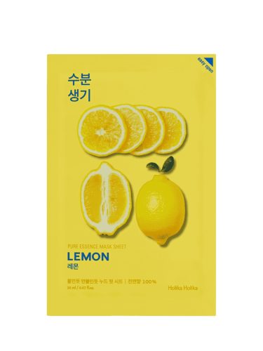 HOLIKA HOLIKA Pure Essence Mask Sheet Lemon - citromos bőrvilágosító fátyolmaszk 1db