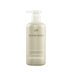   LADOR Ash Silver Shampoo Hidratáló színező sampon szőke és ezüst hajra 300ml