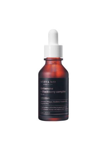 MARY&MAY Idebenone + Blackberry Complex Antioxidants Serum - fiatalító antioxidáns szérum 30ml