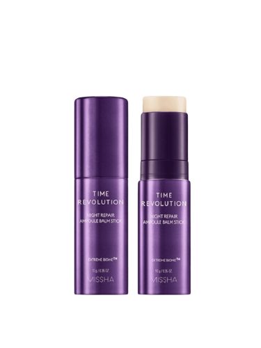 MISSHA Time Revolution Night Repair Ampoule Stick - éjszakai fiatalító balzsam stift  10g