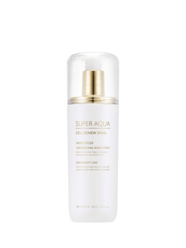 MISSHA Super Aqua Cell Renew Snail Essential Moisturizer - bőrregeneráló esszencia 130ml
