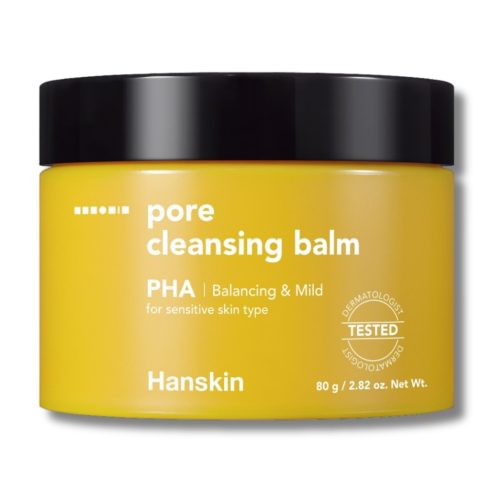 HANSKIN Pore Cleansing Balm PHA - Gyengéd hámlasztó hatású arclemosó 80g
