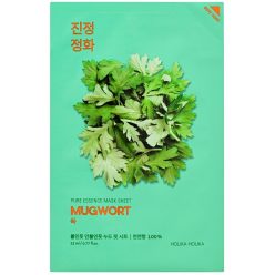   HOLIKA HOLIKA Pure Essence Mask Sheet Mugwort - fátyolmaszk nyugtató hatással 1 db