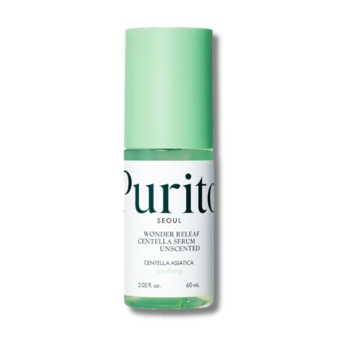 PURITO SEOUL Wonder Releaf Centella Serum Unscented illatmentes regeneráló arcszérum 60ml