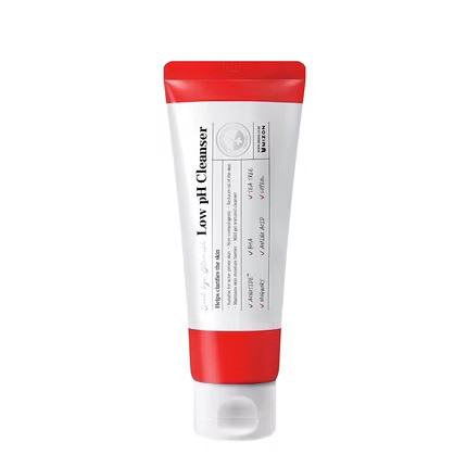 MIZON Good Bye Blemish Low pH Cleanser - Antibakteriális Hab a Problémás Bőrre Szalicilsavval - 100ml