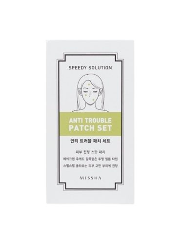 MISSHA Speedy Solution Anti-Trouble Patch Set (8 Blatt)